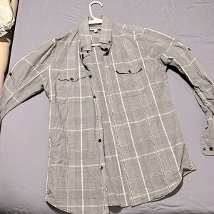 Express Dress Shirt, Medium, Slim Fit